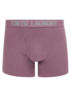 Tokyo Laundry Grey Cotton 6-Pack Boxers