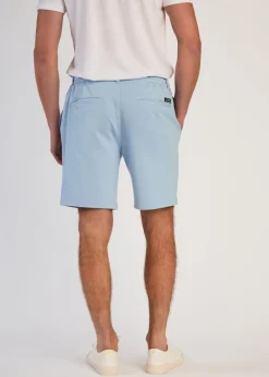 Tokyo Laundry Light Blue Jersey Shorts with Drawstring