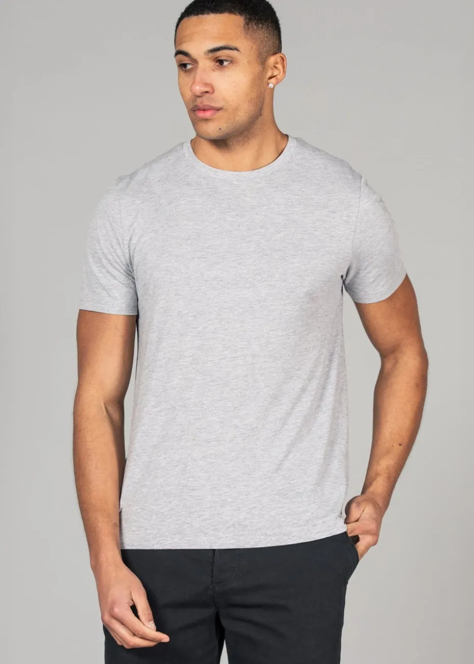 Tokyo Laundry Light Blue Cotton 5-Pack Short Sleeve T-Shirts