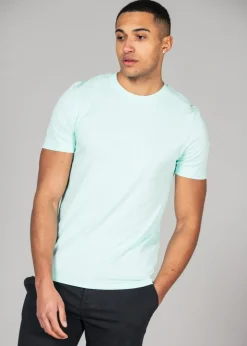 Tokyo Laundry Light Blue Cotton 5-Pack Short Sleeve T-Shirts