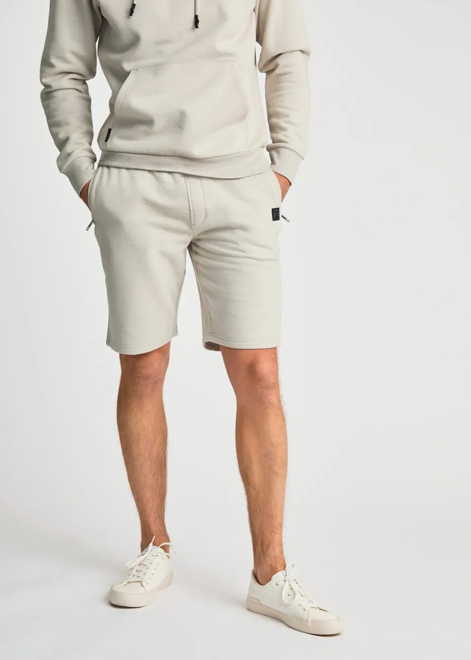 Tokyo Laundry Light Grey Jogger Short with Drawstring