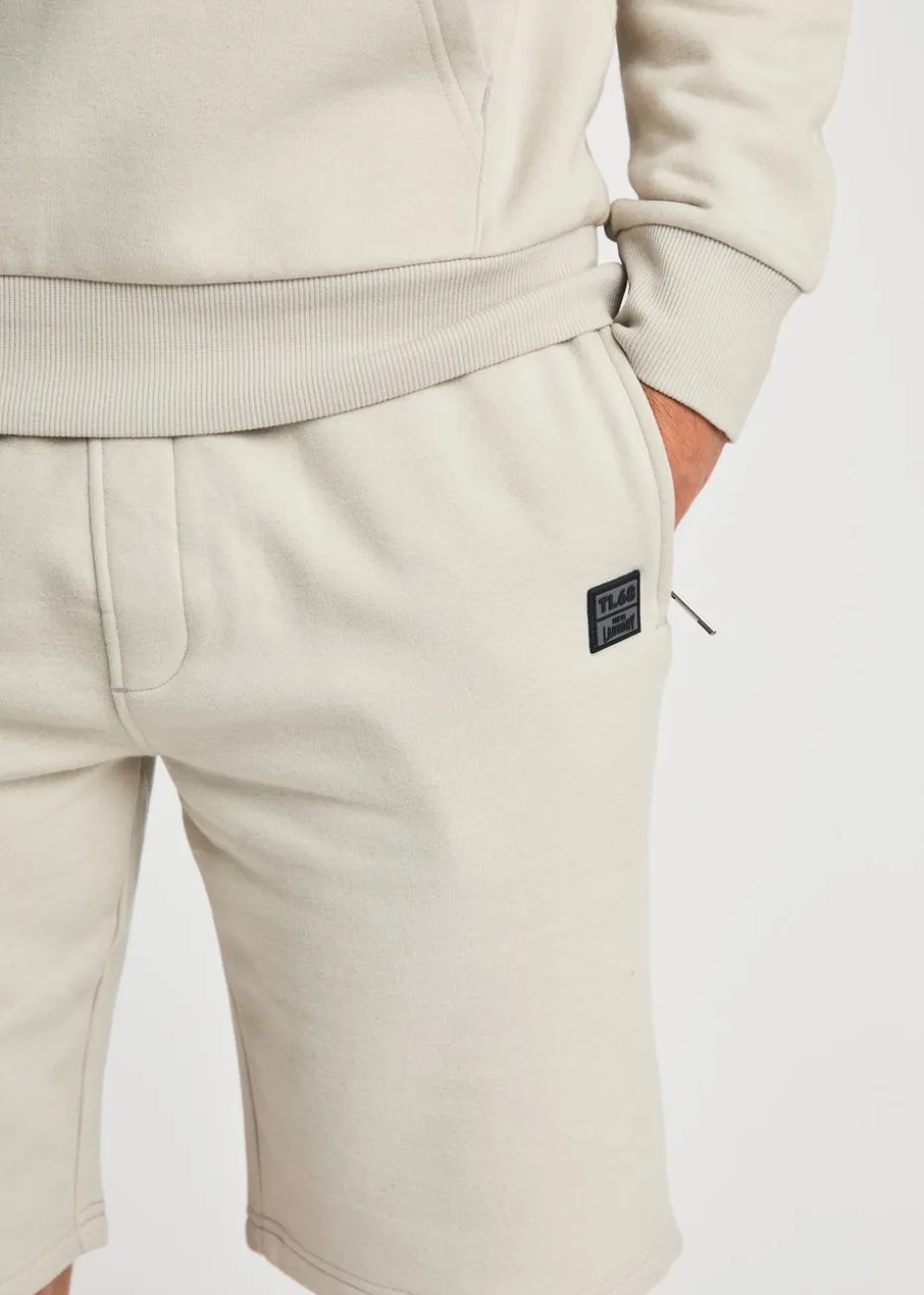 Tokyo Laundry Light Grey Jogger Short with Drawstring