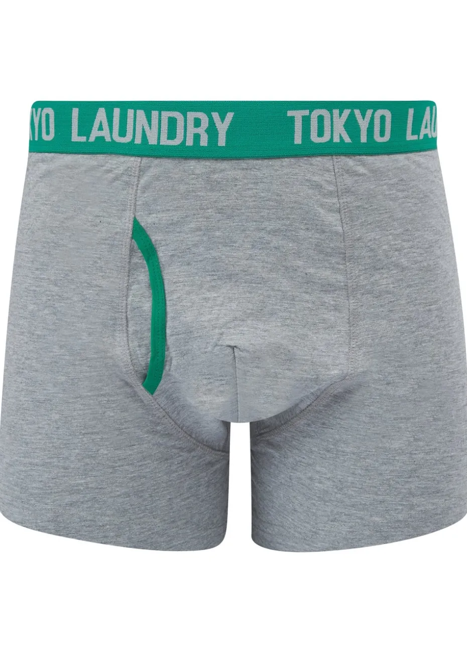 Tokyo Laundry Light Grey 6-Pack Cotton Boxers