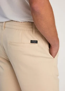 Tokyo Laundry Natural Jersey Shorts with Drawstring