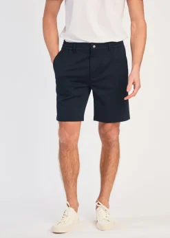 Tokyo Laundry Navy Jersey Shorts with Drawstring