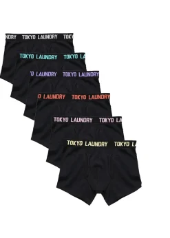 Tokyo Laundry Purple 6-Pack Cotton Boxers