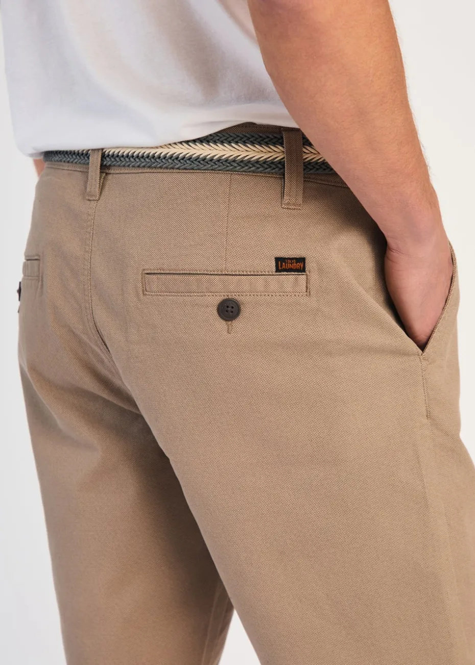 Tokyo Laundry Stone Cotton Chino Short With Belt