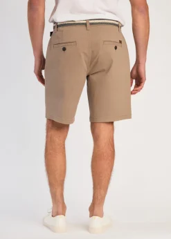 Tokyo Laundry Stone Cotton Chino Short With Belt