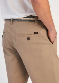 Tokyo Laundry Stone Cotton Chino Short With Belt