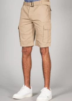 Tokyo Laundry Stone Cotton Ripstop Cargo Shorts