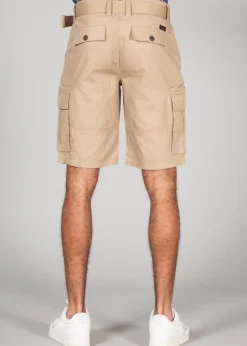 Tokyo Laundry Stone Cotton Ripstop Cargo Shorts