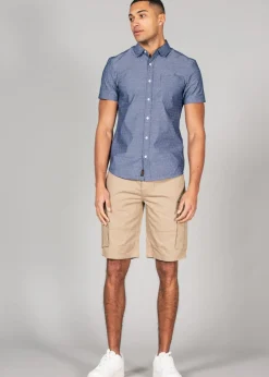 Tokyo Laundry Stone Cotton Ripstop Cargo Shorts