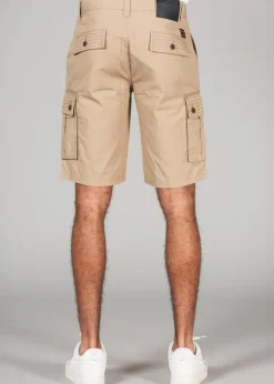 Tokyo Laundry Stone Cotton Cargo Style Short With Pockets