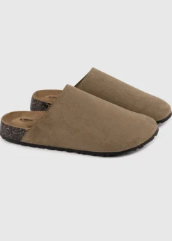 Totes Brown Microsuede Clog