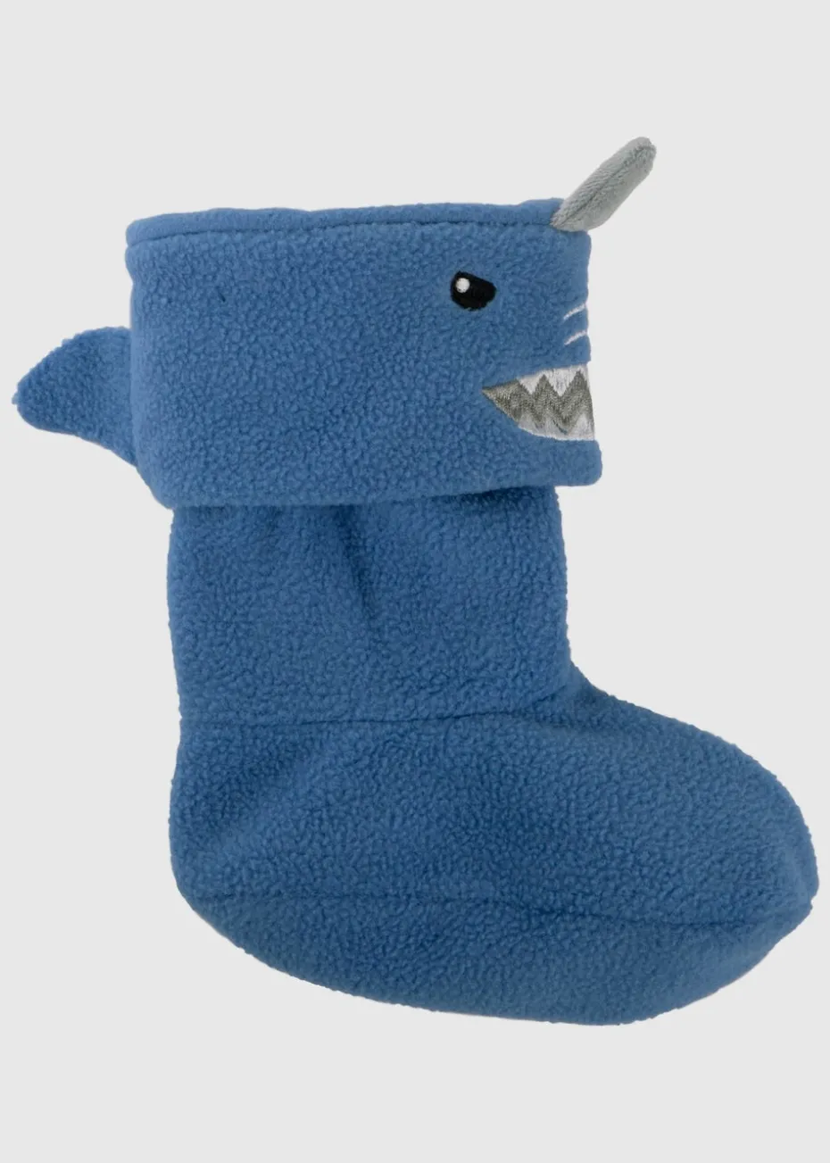 Totes Cirrus Blue Childrens Novelty Welly Liner