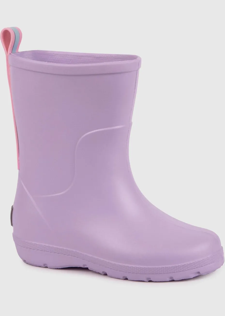 Totes Cirrus Lilac Kids Charley Rain Boot