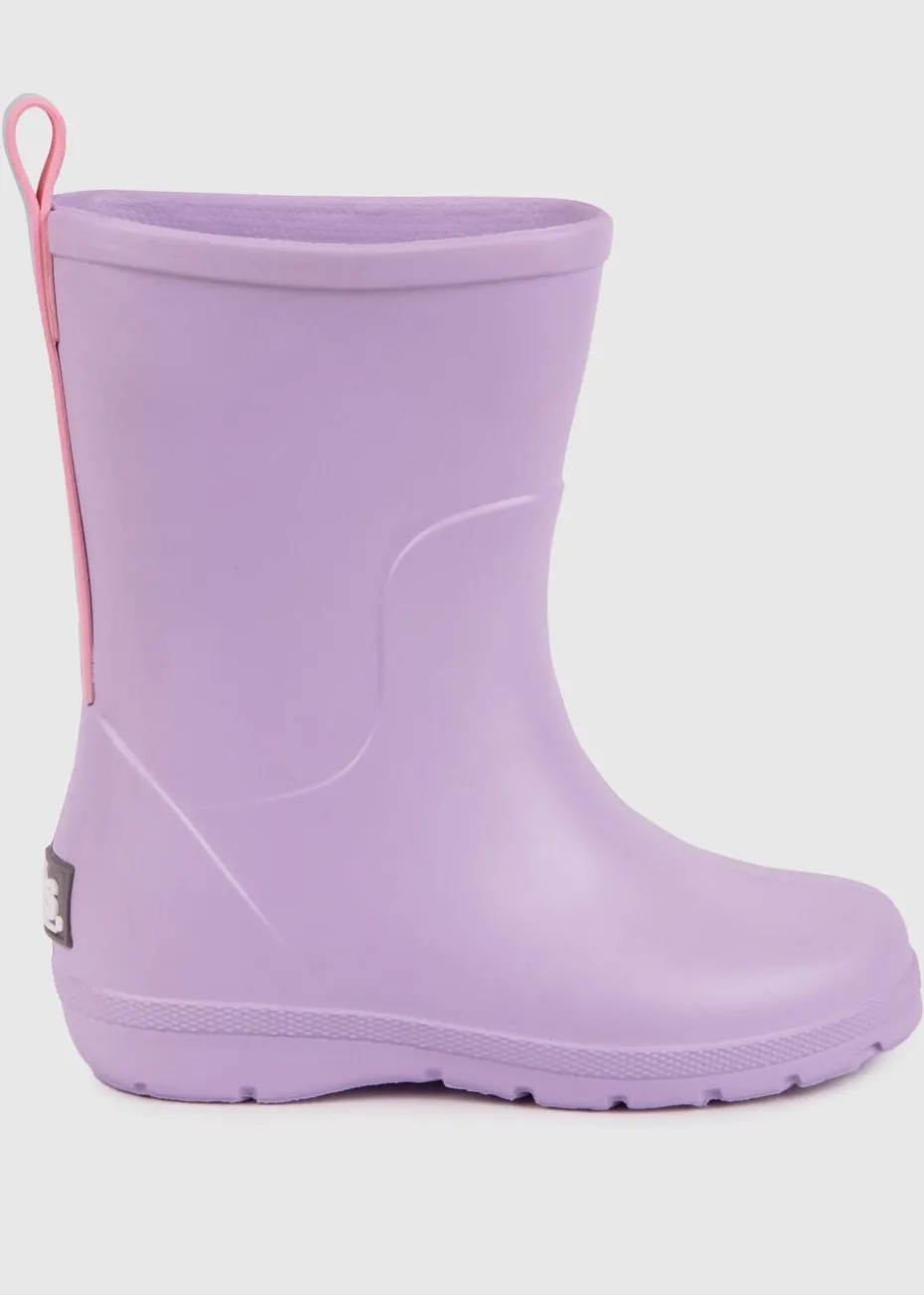 Totes Cirrus Lilac Kids Charley Rain Boot