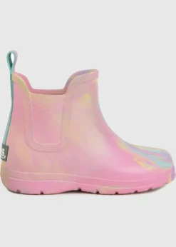 Totes Cirrus Marble Toddlers Kids Rain Boot