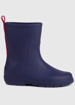 Totes Cirrus Navy Childrens Charley Rain Boot