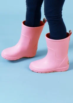 Totes Cirrus Pale Pink Kids Charley Rain Boot