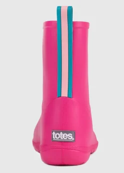 Totes Cirrus Pink Childrens Charley Rain Boot