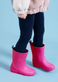 Totes Cirrus Pink Childrens Charley Rain Boot