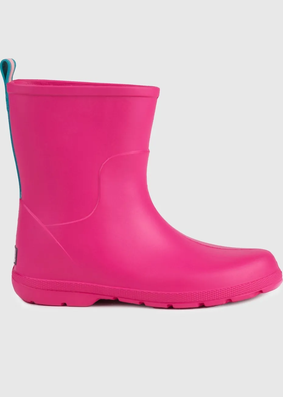 Totes Cirrus Pink Childrens Charley Rain Boot