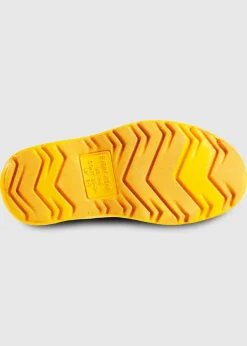 Totes Cirrus Yellow Kids Chelsea Rain Boot