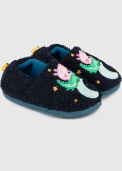 Totes Kids Blue Novelty Slippers