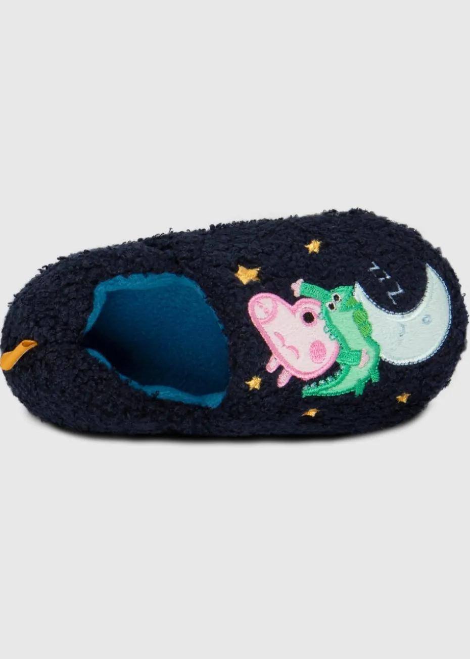 Totes Kids Blue Novelty Slippers