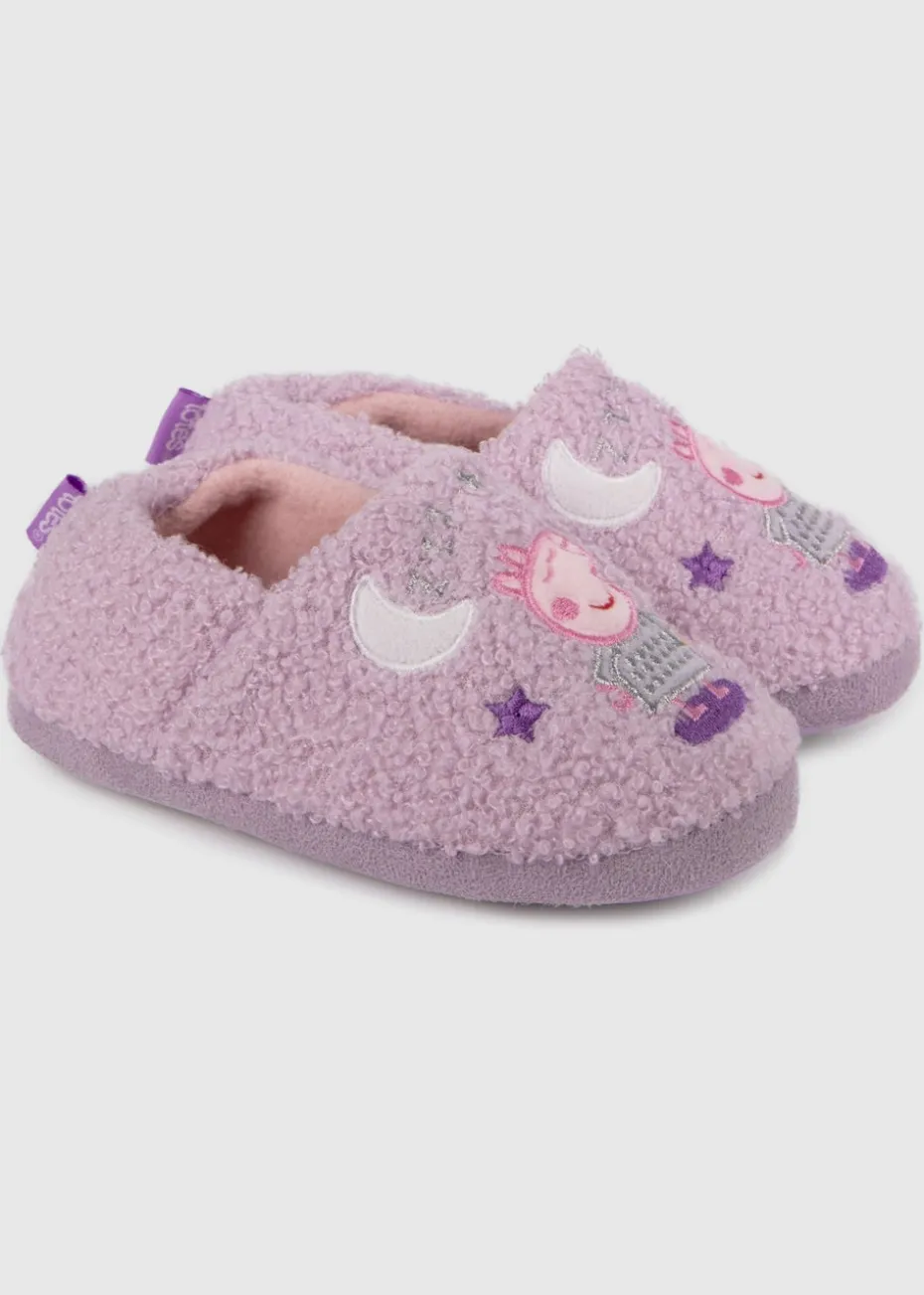 Totes Kids Pink Novelty Slippers