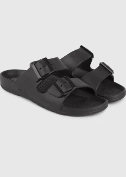 Totes Solbounce Black Adjustable Double Buckle Slider