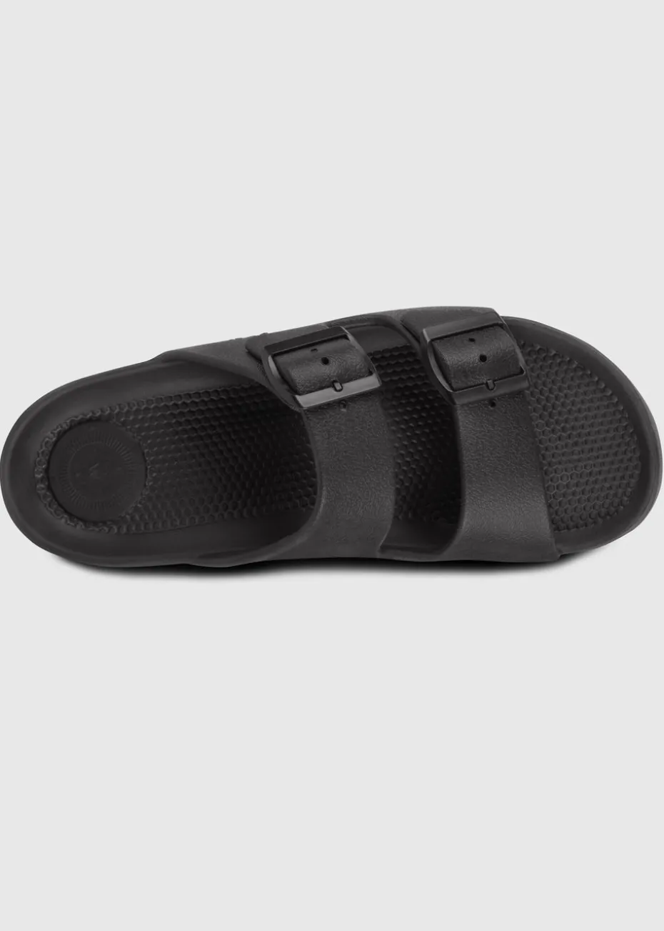 Totes Solbounce Black Adjustable Double Buckle Slider