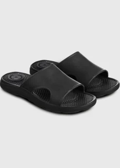 Totes Solbounce Black Vented Slide