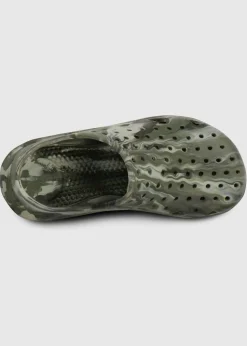 Totes Solbounce Khaki Childrens Clogs (Younger 5- Older 3)