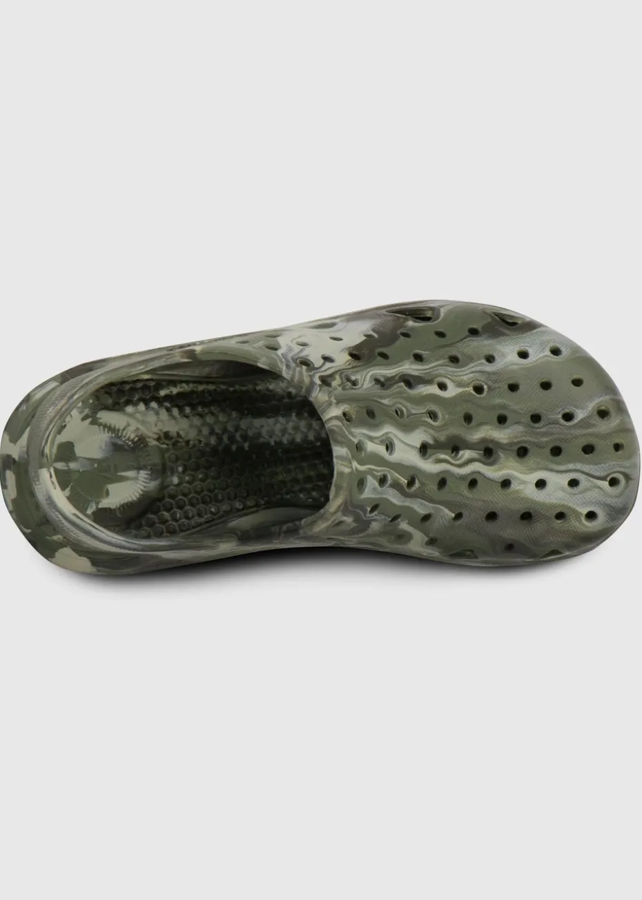 Totes Solbounce Khaki Childrens Clogs (Younger 5- Older 3)