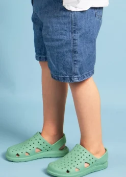 Totes Solbounce Mint Childrens Clogs (Younger 5- Older 3)