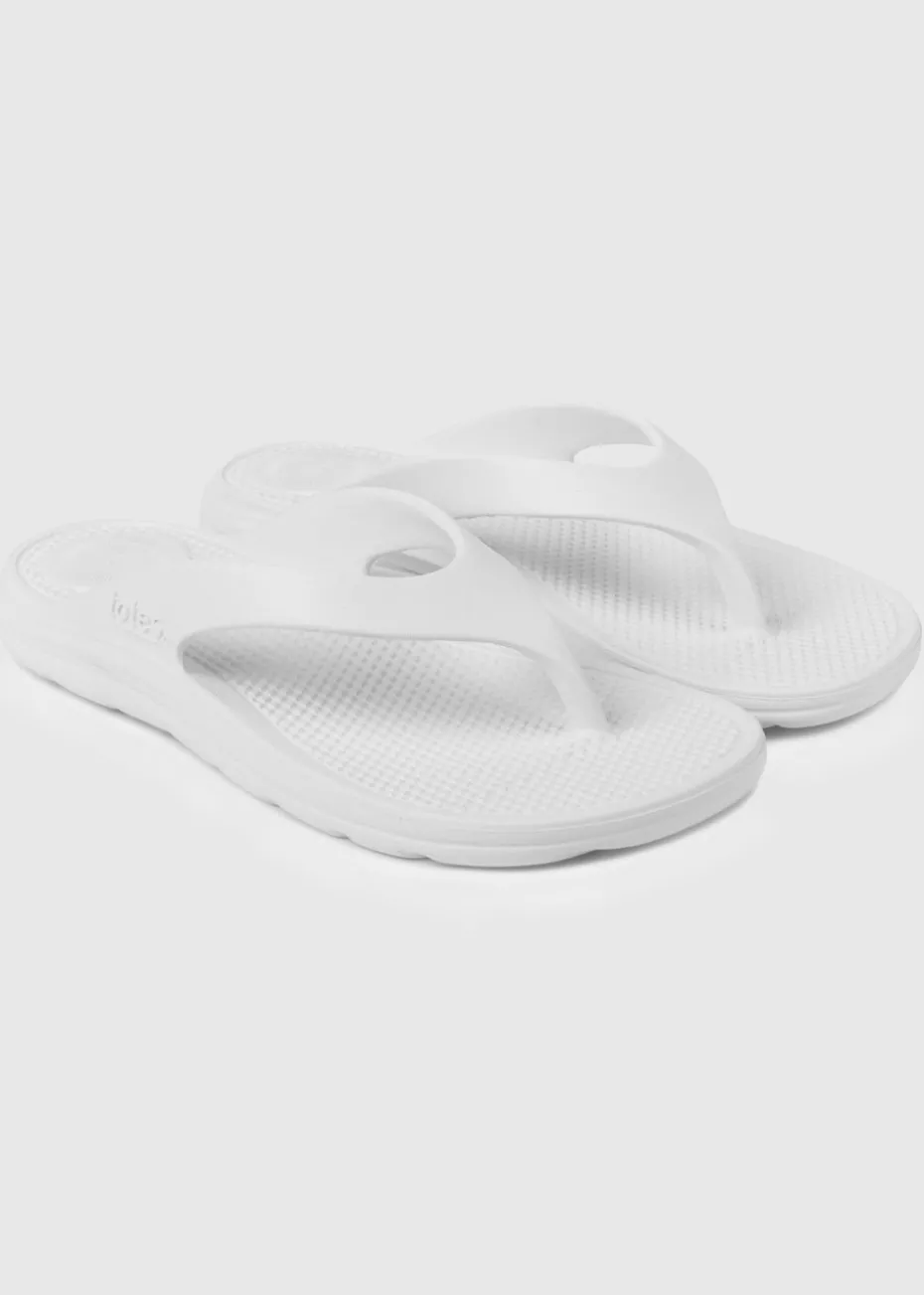 Totes Solbounce White Toe Post