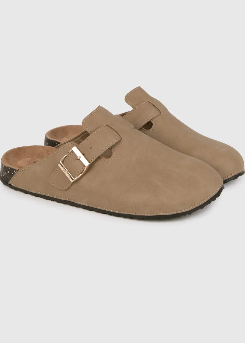 Totes Taupe PU Clog