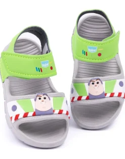 Toy Story Buzz Lightyear Kids Grey Sandals (Younger 6-12 Older)