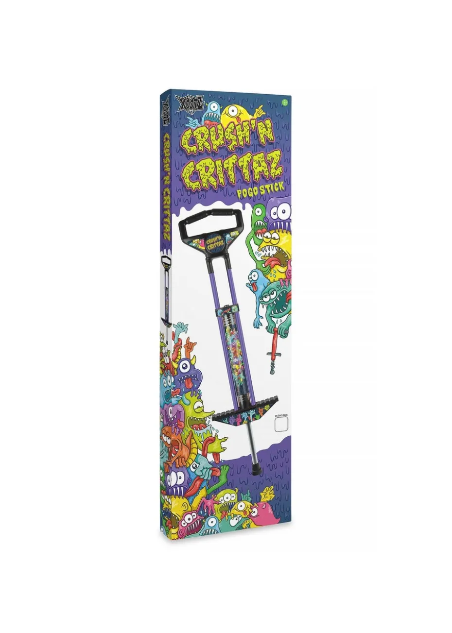 Toyrific Black Crush'N Crittaz Pogo Stick