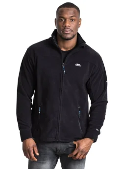 Trespass Black Bernal Full Zip Fleece Jacket