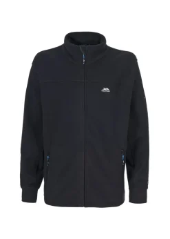 Trespass Black Bernal Full Zip Fleece Jacket