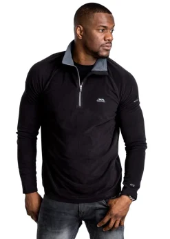 Trespass Black Blackford Microfleece