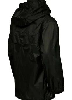 Trespass Black Kids Packa Pack Away Waterproof Jacket (2-14yrs)