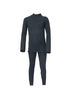 Trespass Black Kids Unite360 Thermal Base Layer Set (2-12yrs)