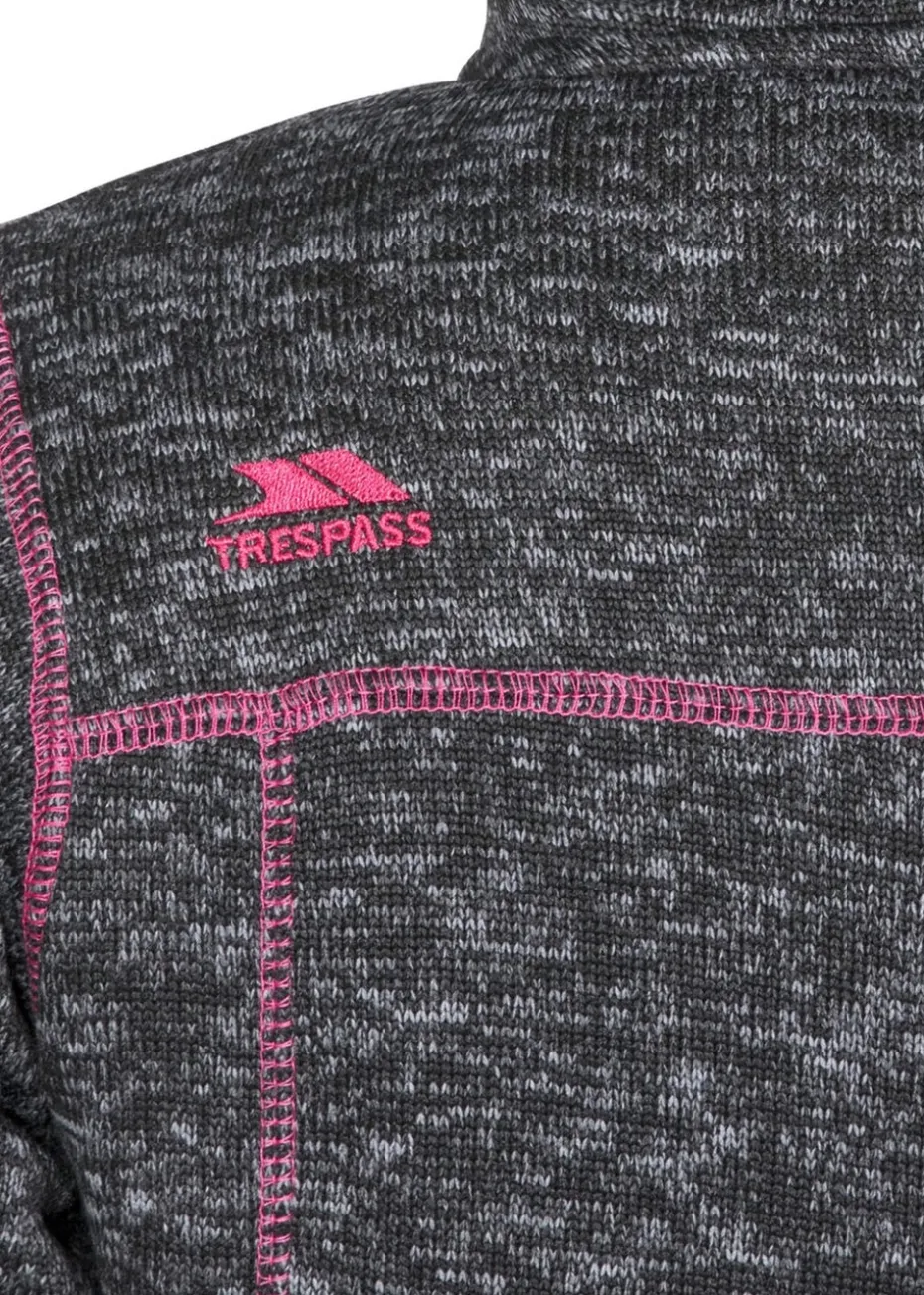 Trespass Black Odelia Fleece Jacket