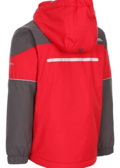 Trespass Boys Red Unlock Waterproof Jacket (2-12yrs)