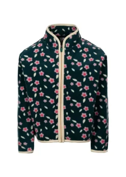 Trespass Girls Green Sibyilla Fleece Jacket (2-12yrs)