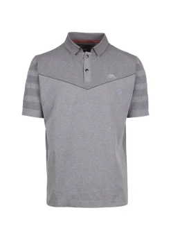 Trespass Grey Nab TP75 Active Polo Shirt